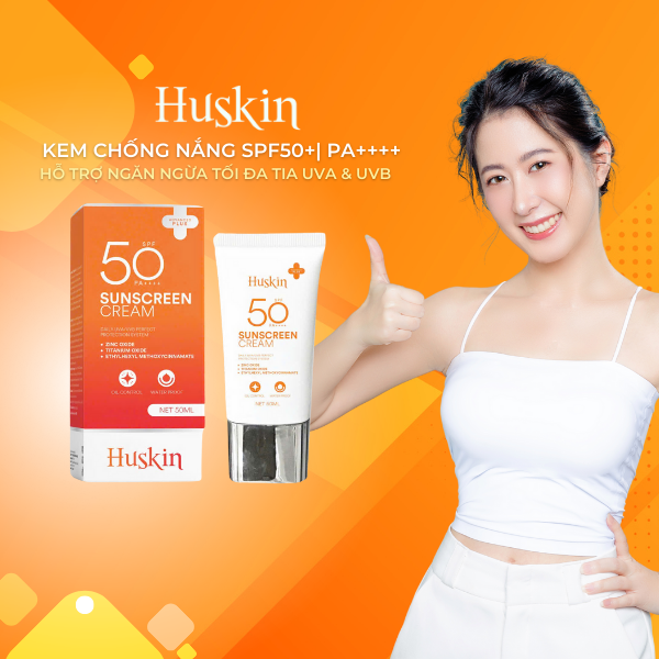 Kem chống nắng Huskin Sunscreen SPF50+, PA++++